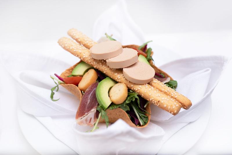 Salade gourmande foie gras traiteur Best Events Var