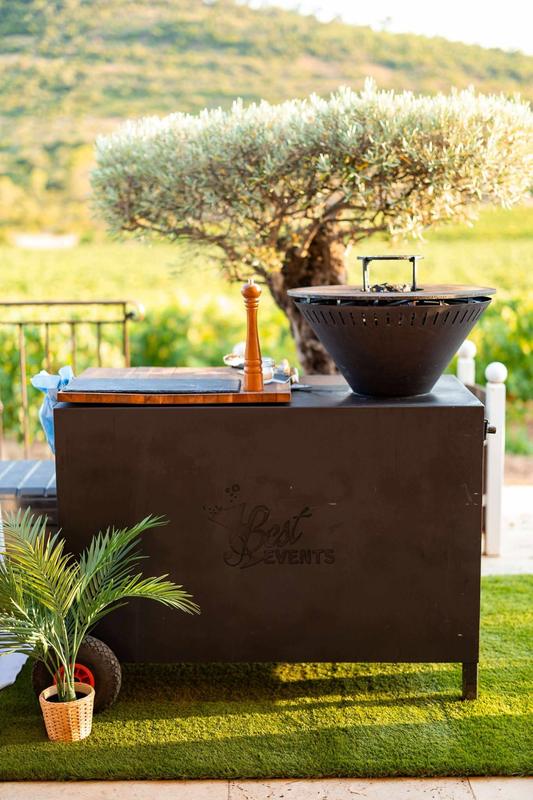 Plancha cuisine live mariage Best Events Var